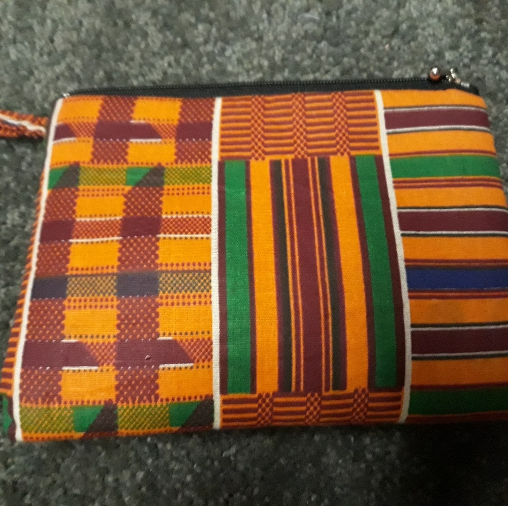 African kente wallet